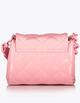Εικόνα από Καπιτονέ τσάντα χιαστί VESPER με αλυσίδα Ροζ