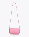 Εικόνα από Χιαστί τσάντα με διακοσμητικά γαζιά Ροζ